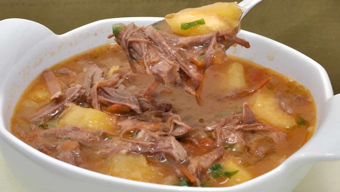 Sopa Cremosa De Costela Mandioca Aipim Na Panela De Press O