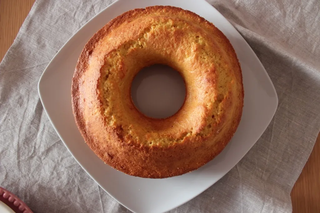 Bolo de laranja de liquidificador