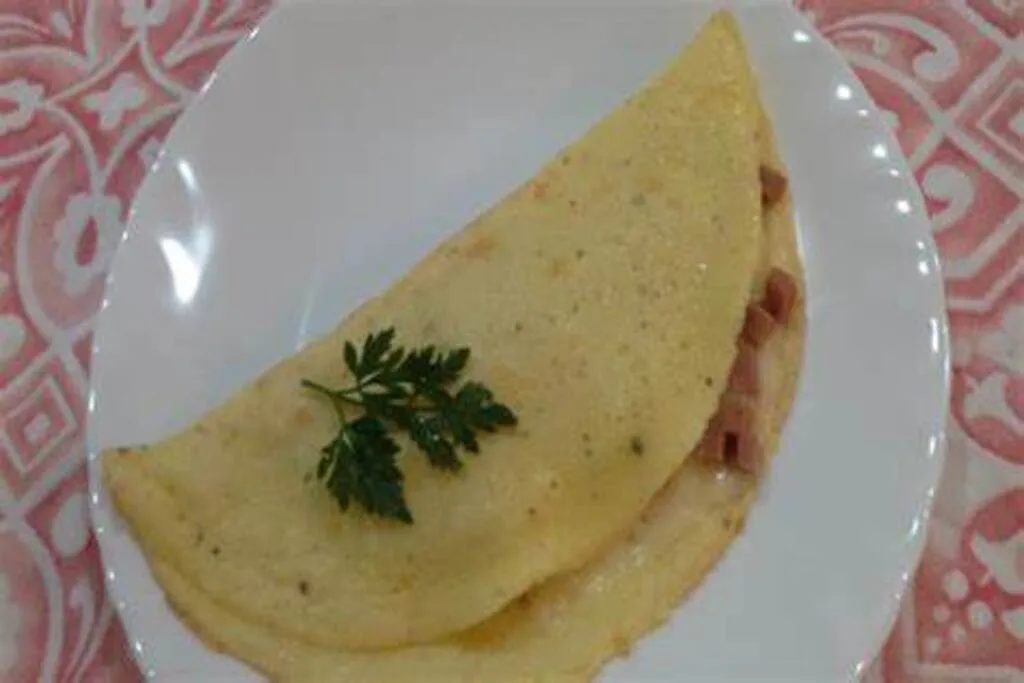 Crepioca simples com 3 ingredientes