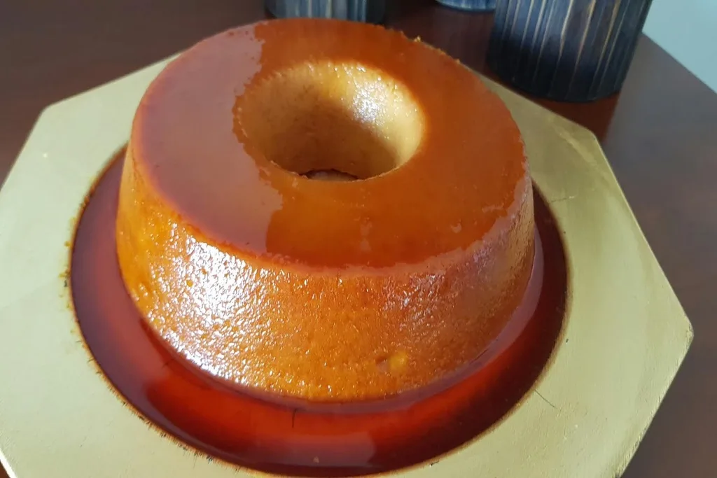 Pudim sem ovo com 5 ingredientes