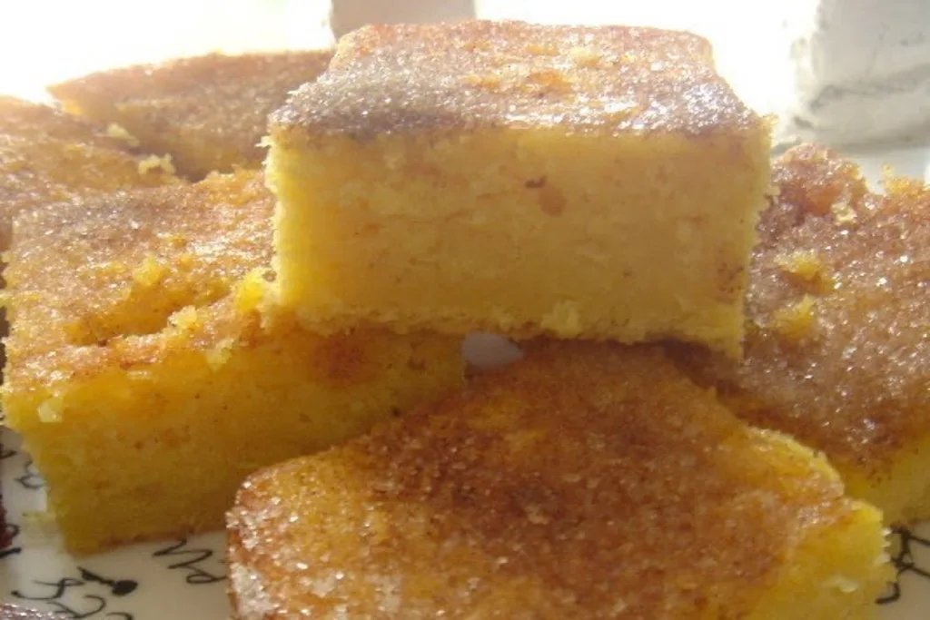 Bolo de milho cremoso igualzinho da fazenda, eu amei fazer essa receita