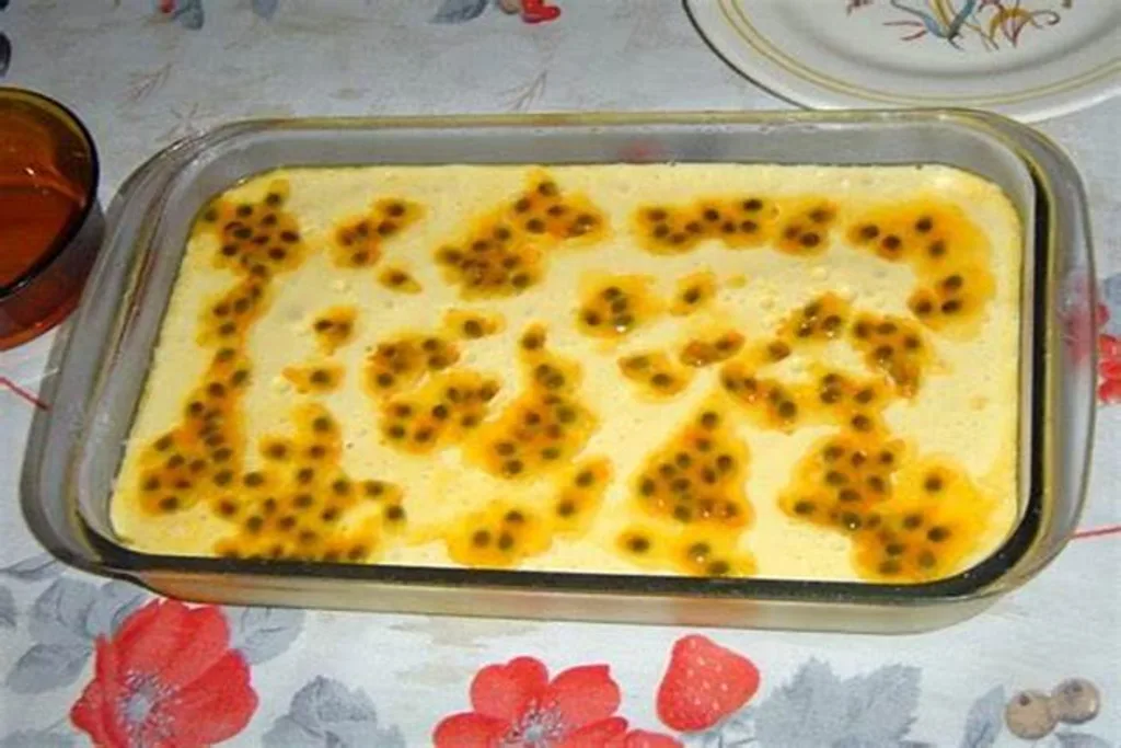Mousse de maracujá com 4 ingredientes