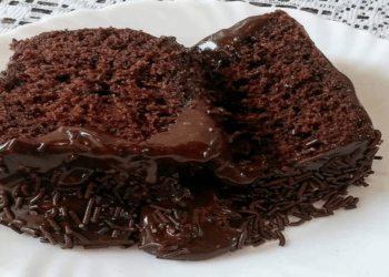 Bolo de Chocolate Fofinho de Liquidificador