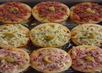 Mini Pizzas fáceis e deliciosas