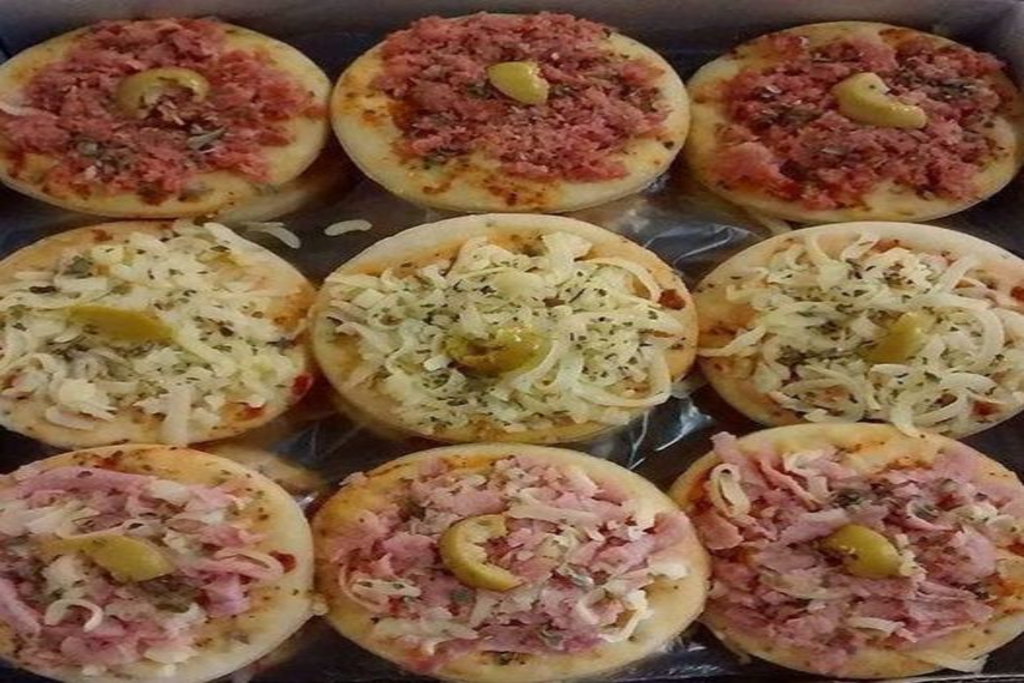 Mini Pizzas fáceis e deliciosas