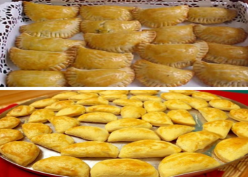 Pastelzinho de forno com 3 ingredientes