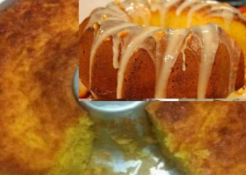 Bolo de Laranja Molhadinho com Calda