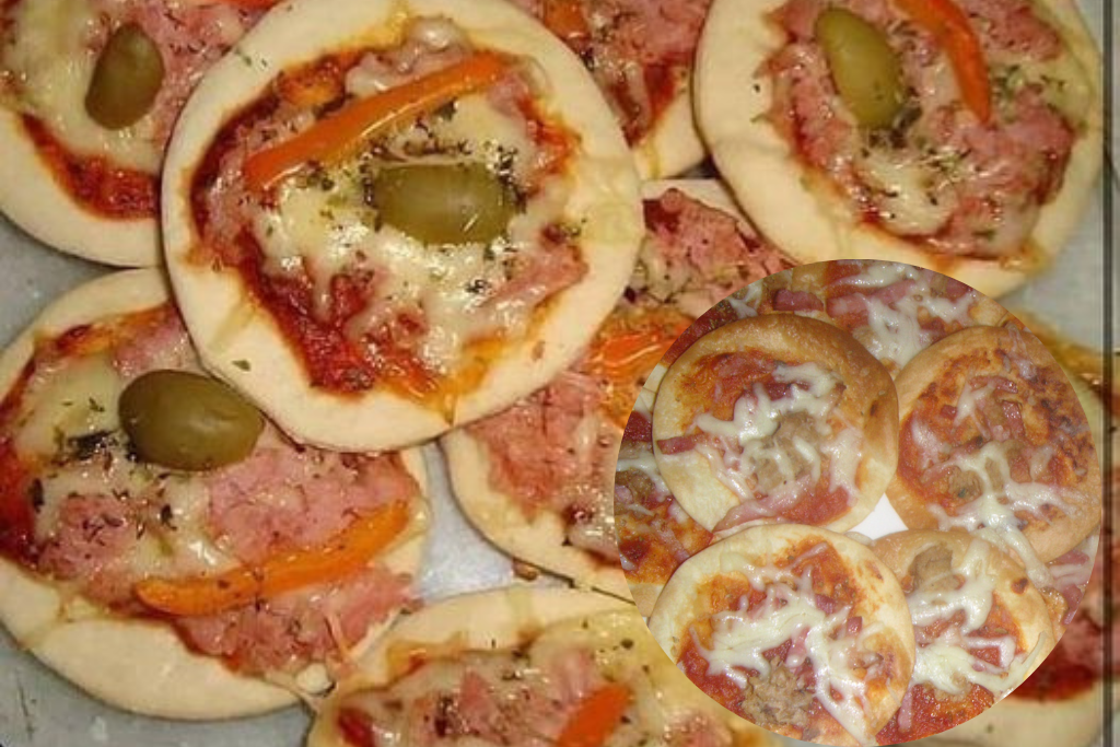 Mini Pizzas X- Tudo Caseiras