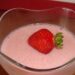 Mousse de Morango com Leite Condensado