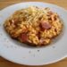 Risoto com linguiça toscana ideal para fazer de almoço ou jantar