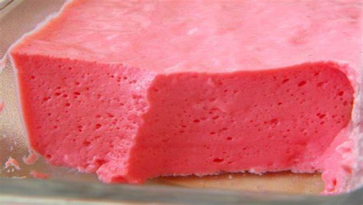 Mousse de gelatina muito fácil com apenas 3 ingredientes