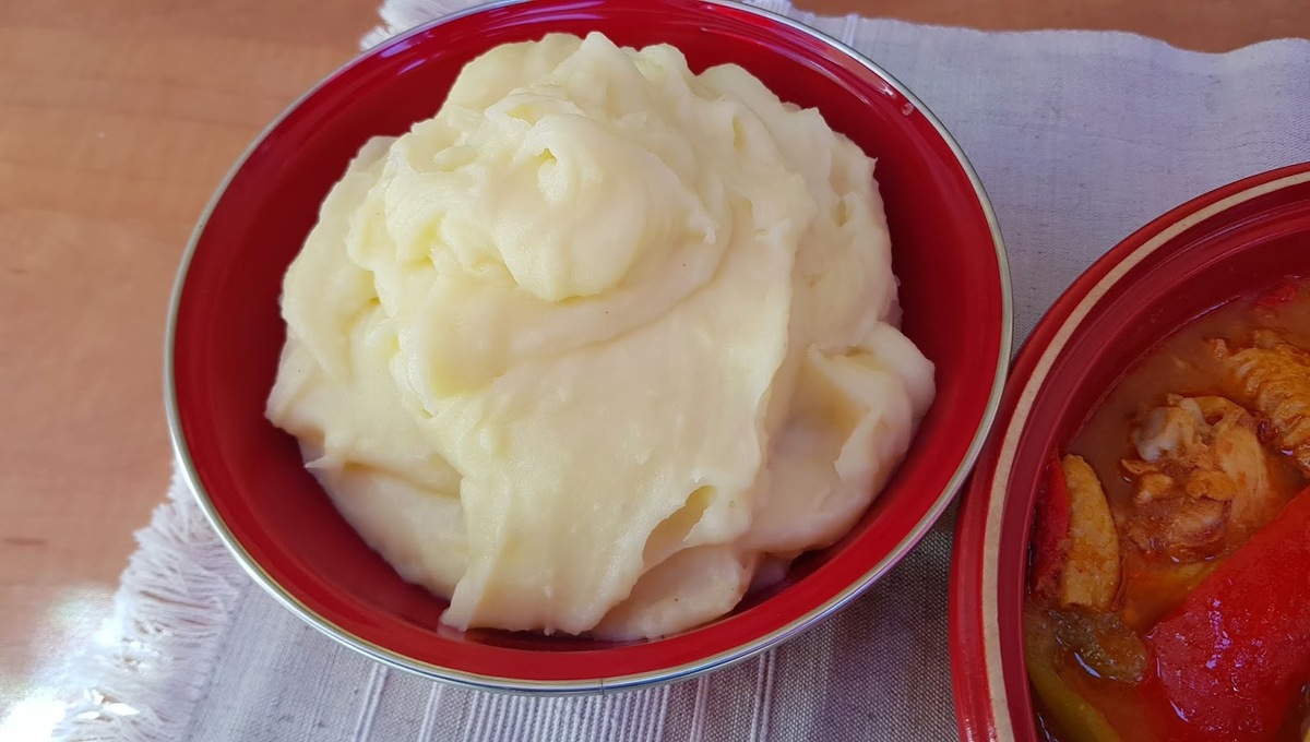 Purê de Batata sem Leite com 4 ingredientes