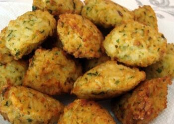 Bolinho de arroz feito na Airfryer ótimo para seu café da manhã