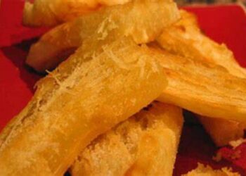 Aipim de Airfryer com 3 ingredientes
