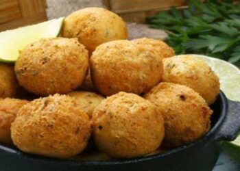 Bolinho Crocante de Mandioca