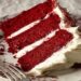 Bolo red velvet com recheio de cream cheese ideal para o dia da mulher