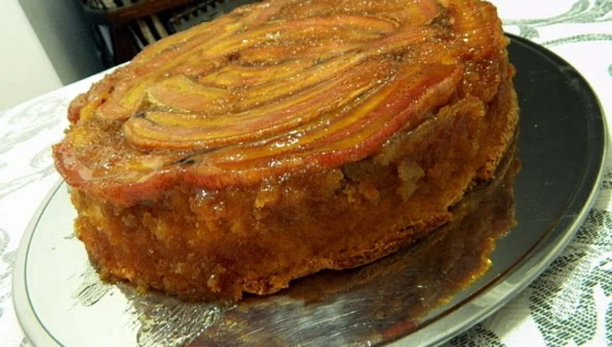 Bolo de Banana Sem Farinha e Sem Açúcar