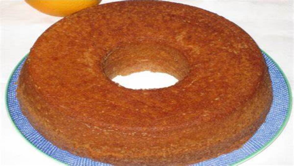 Bolo de Laranja Fofinho de Liquidificador