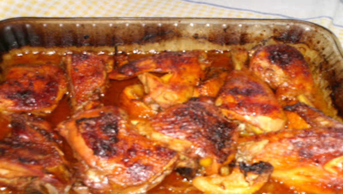 Frango de Forno Crocante