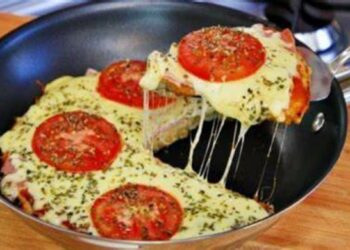 Massa de Pizza de Frigideira
