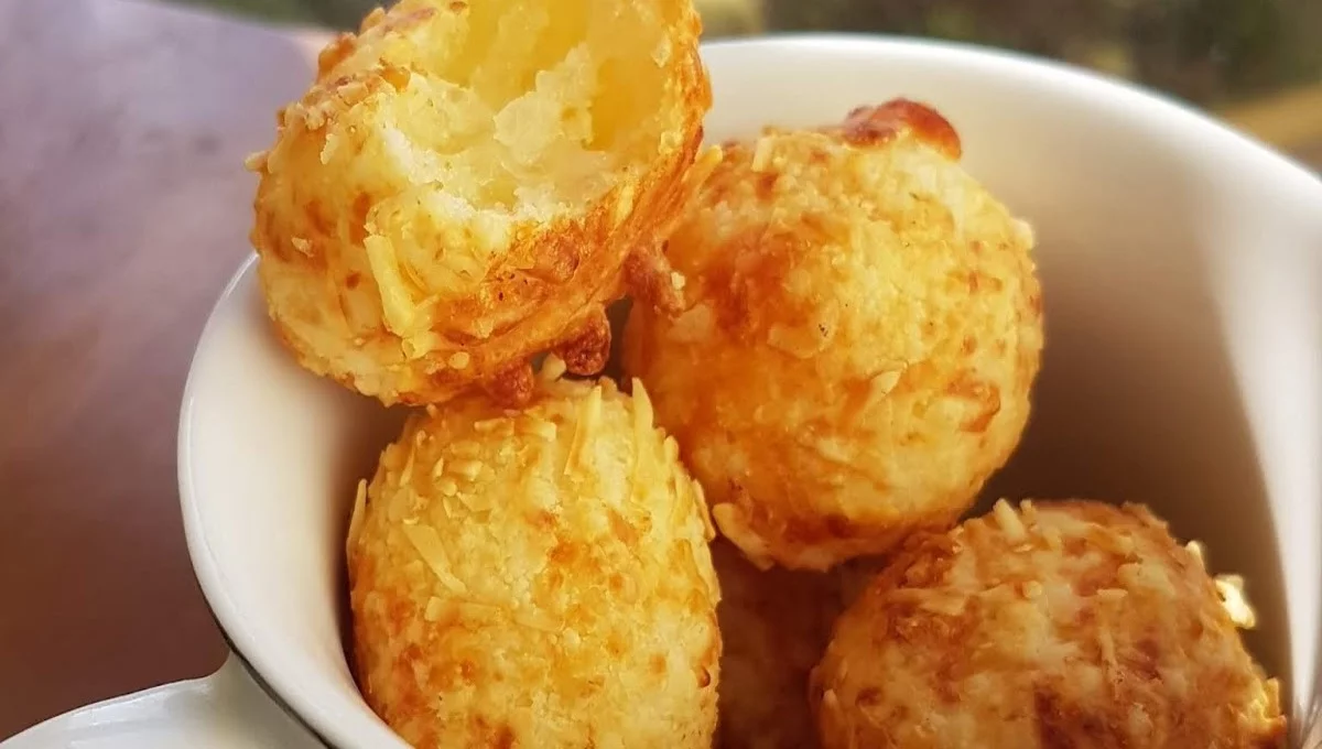 Pãozinho de Tapioca com 3 ingredientes