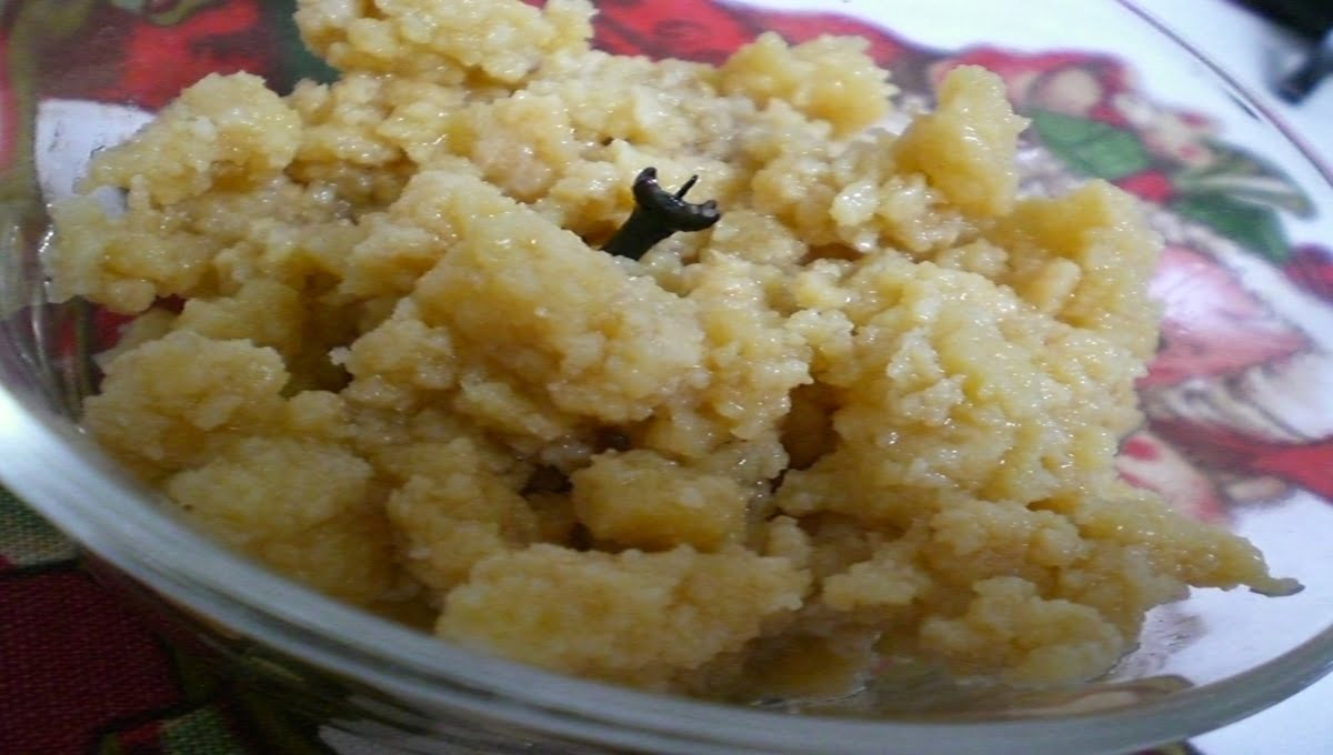 Ambrosia Caipira com Doce Talhado