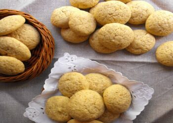 Biscoito Amanteigado de Laranja bem crocante e saboroso para seu lanche