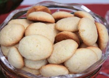 Bolacha de Nata com Maisena crocante que faz lembrar a casa da vovó