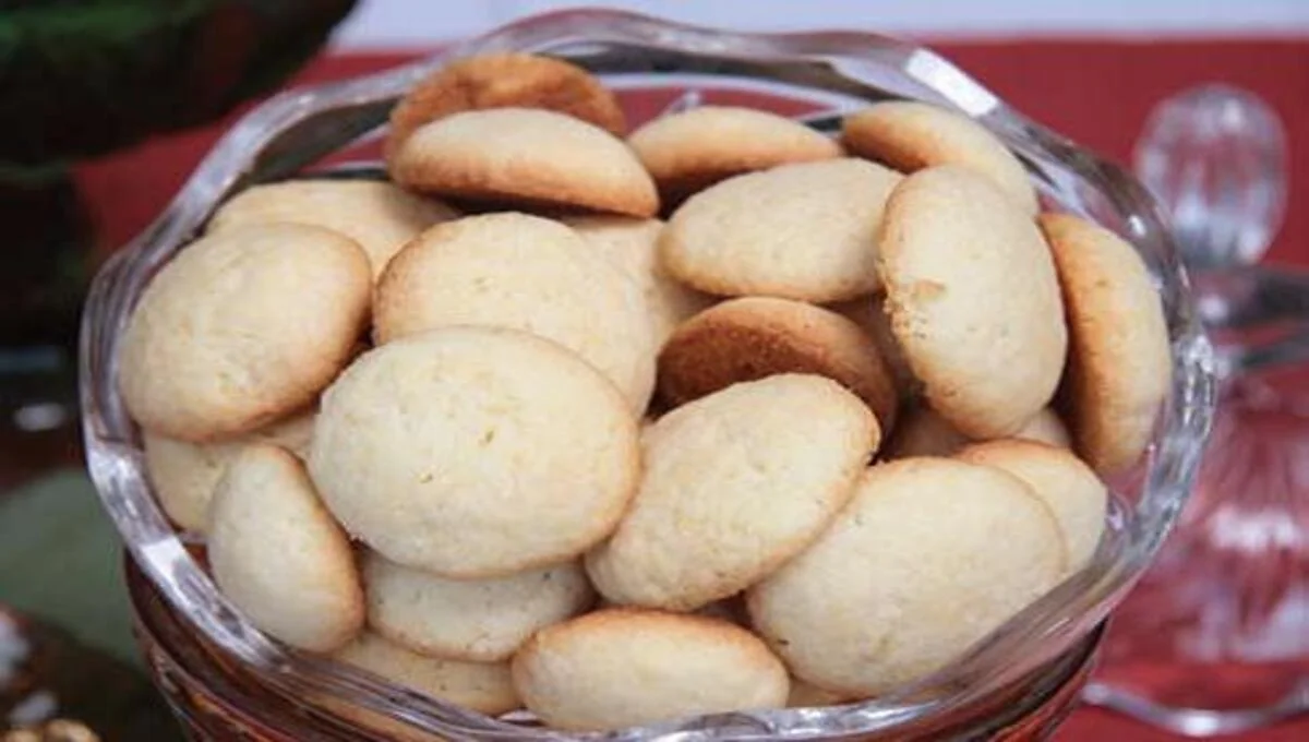 Bolacha de Nata com Maisena crocante que faz lembrar a casa da vovó