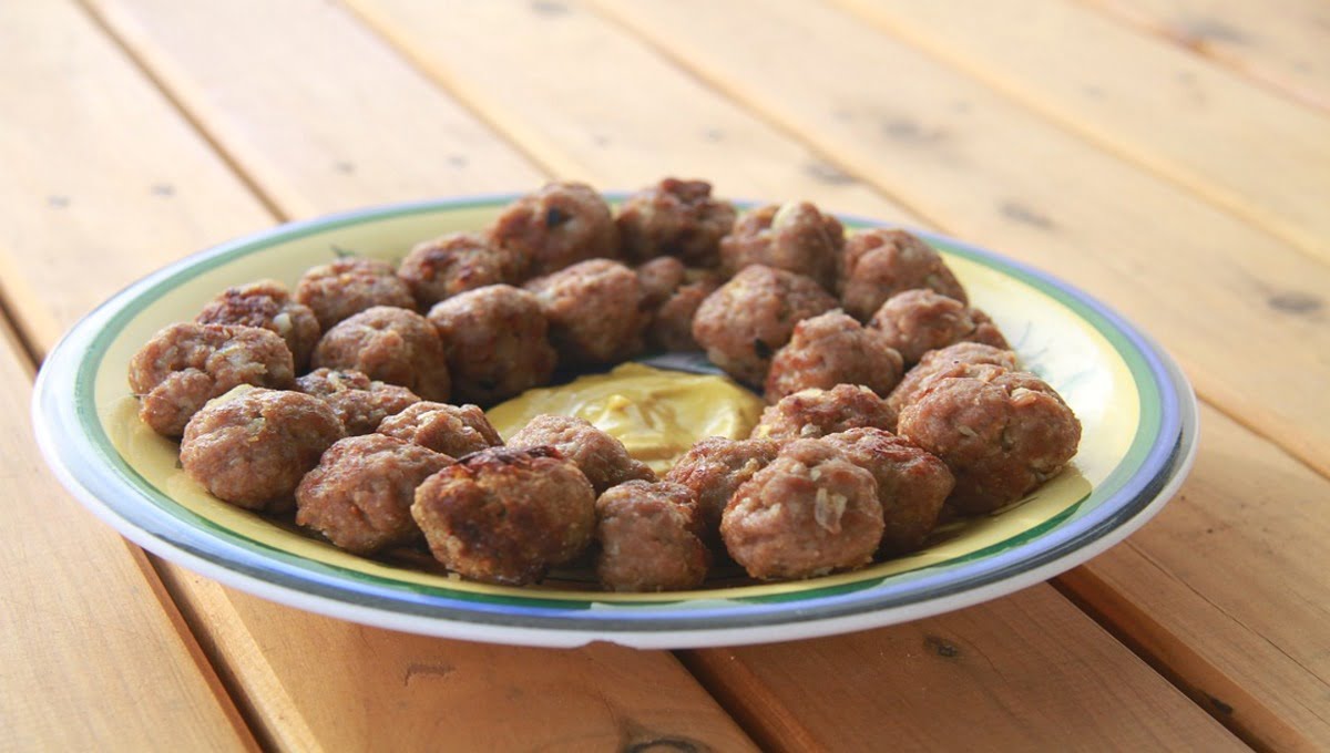 Bolinho de Carne Moída Diferente na AirFryer que fica muito crocante 