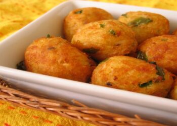 Bolinho de Frango Sem Óleo com 3 batatas