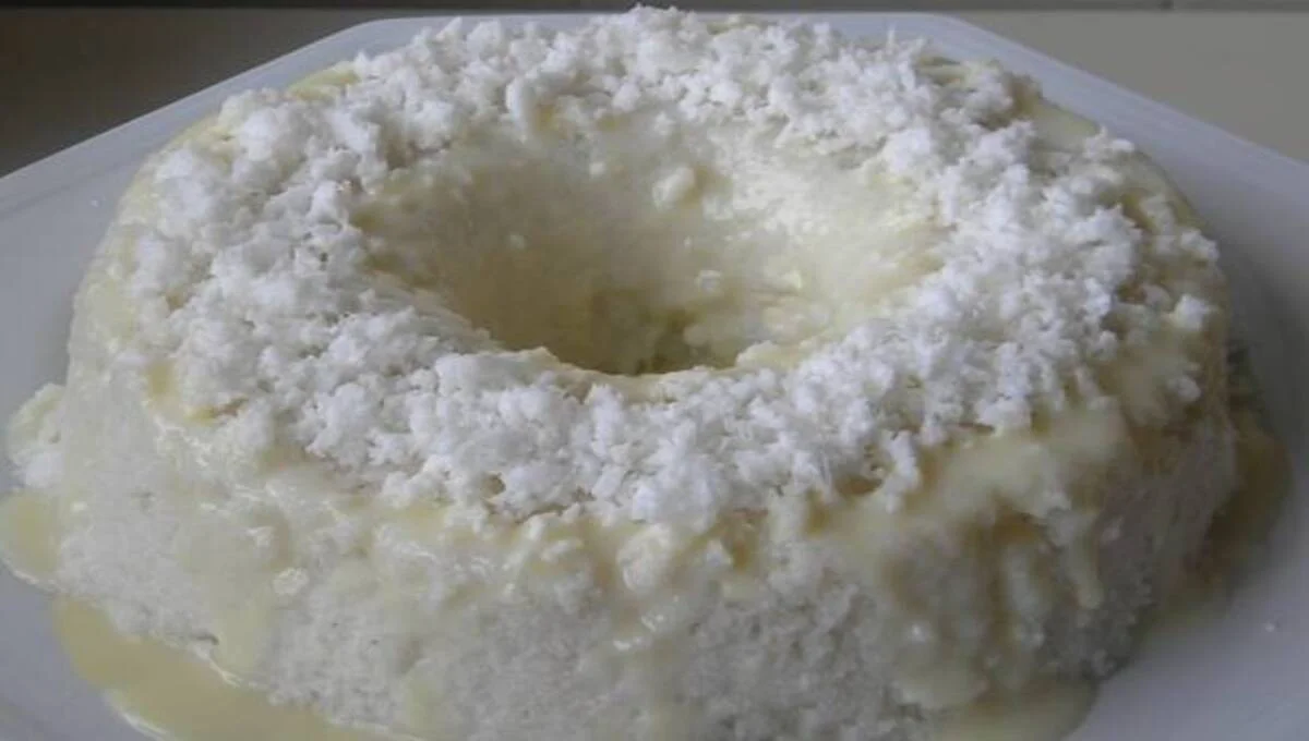 Bolo de Tapioca Granulada Sem Forno