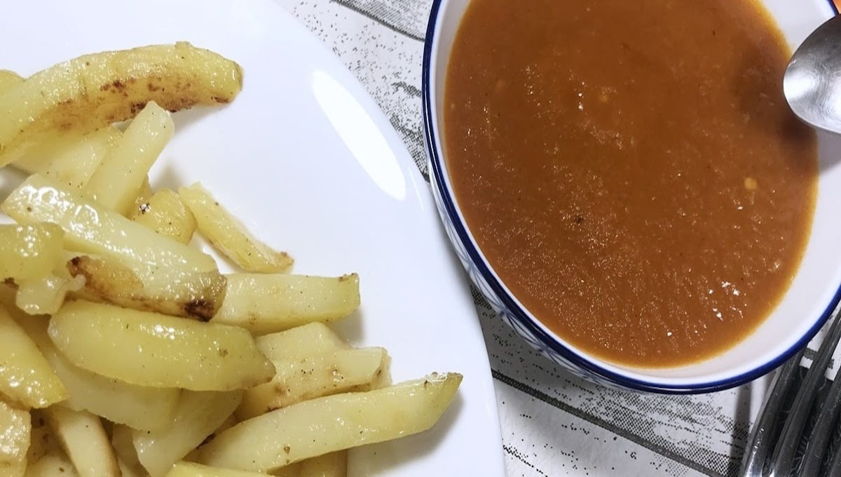 Ketchup com 4 ingredientes para Batata Frita bem fácil e rápido de fazer