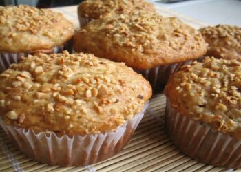 Muffin de 1 Banana sem Óleo