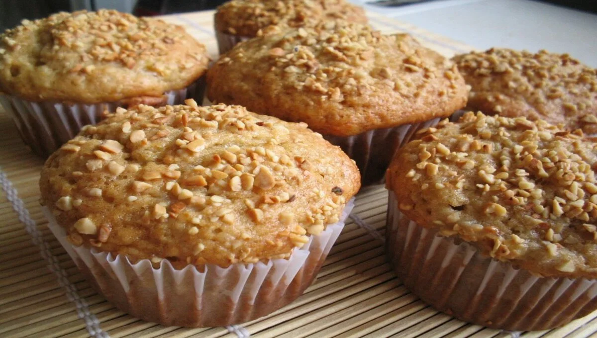 Muffin de 1 Banana sem Óleo