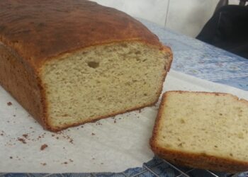 Pão Fofinho de 3 Bananas com Aveia