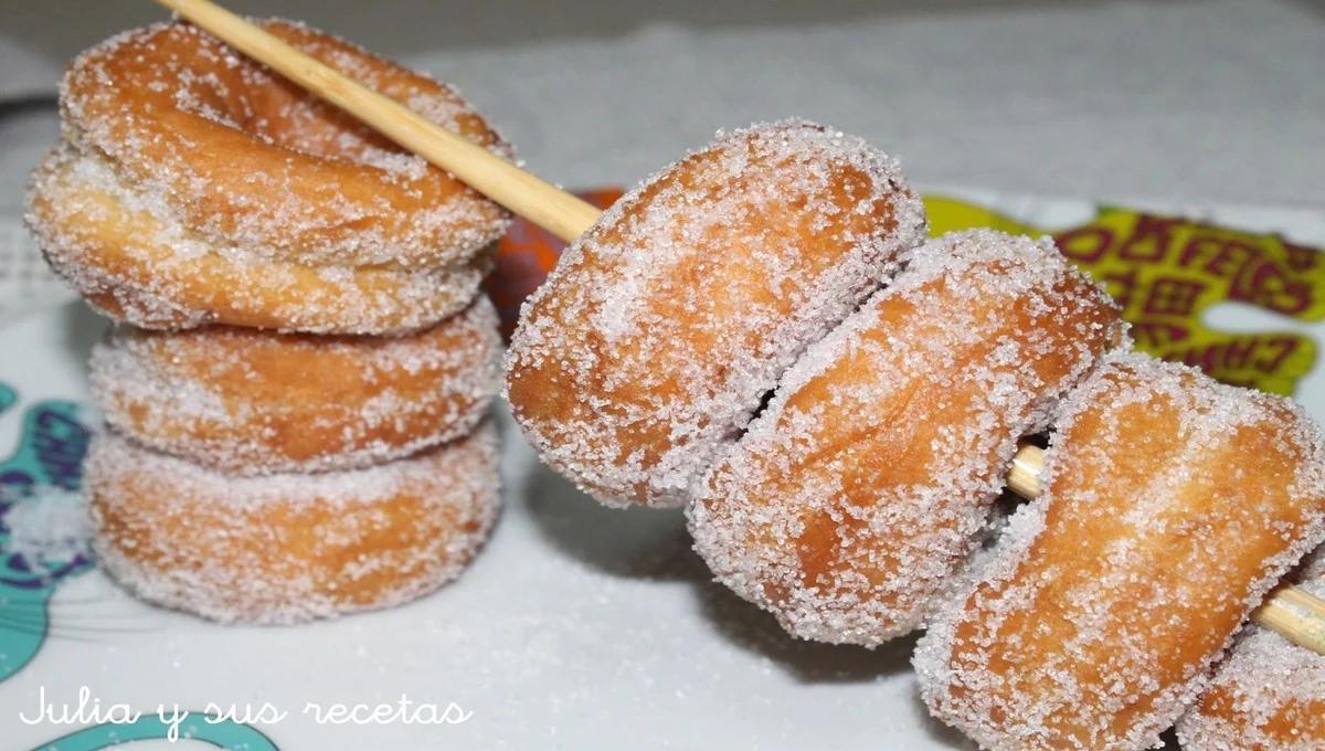 Rosquinhas Frita Caseira de 15 minutos