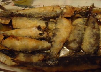 Sardinha no forno com Manjericão saboroso e com poucos ingredientes