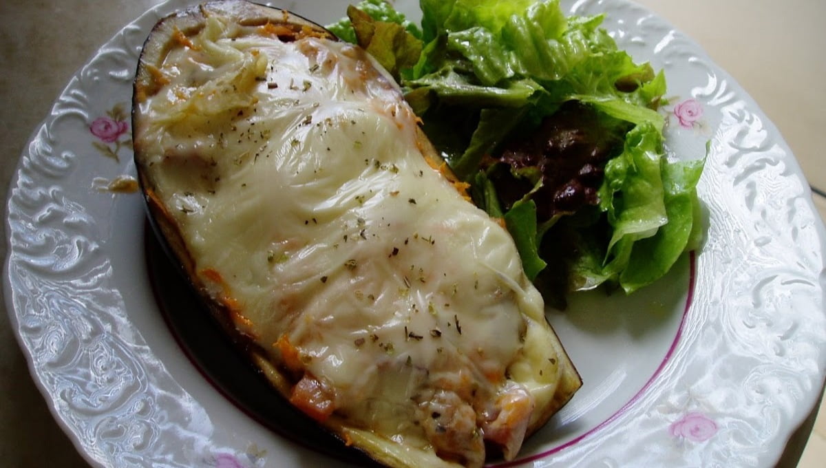 Berinjela Gratinada Com Frango perfeito e muito saboroso para fazer hoje