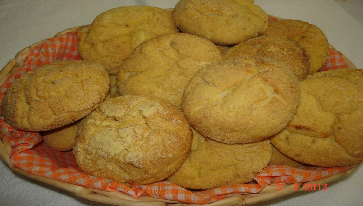 Biscoitinhos Amanteigado de Fubá Mimoso