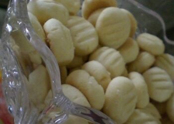Biscoito Amanteigado com 3 ingredientes