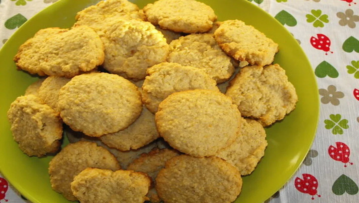 Biscoito Amanteigado de Coco