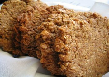 Biscoito de Aveia no Forno Sem Farinha de Trigo