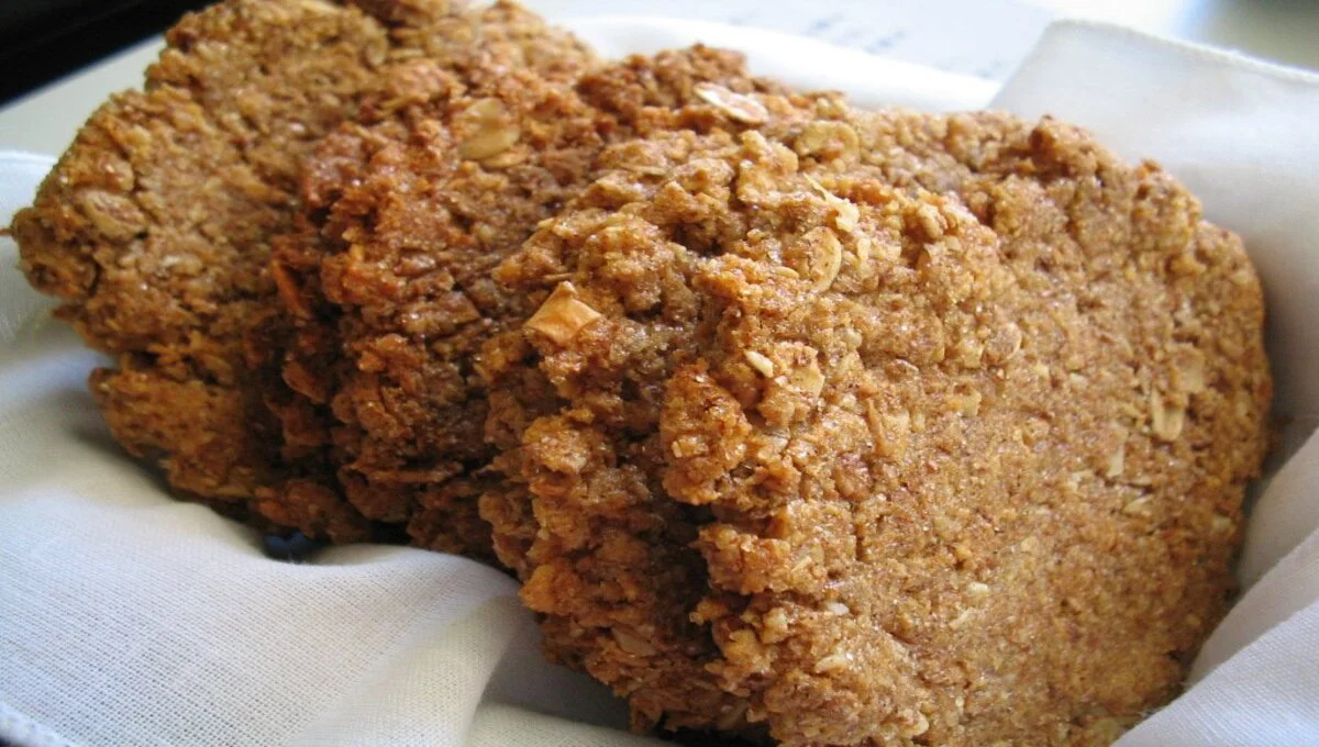 Biscoito de Aveia no Forno Sem Farinha de Trigo