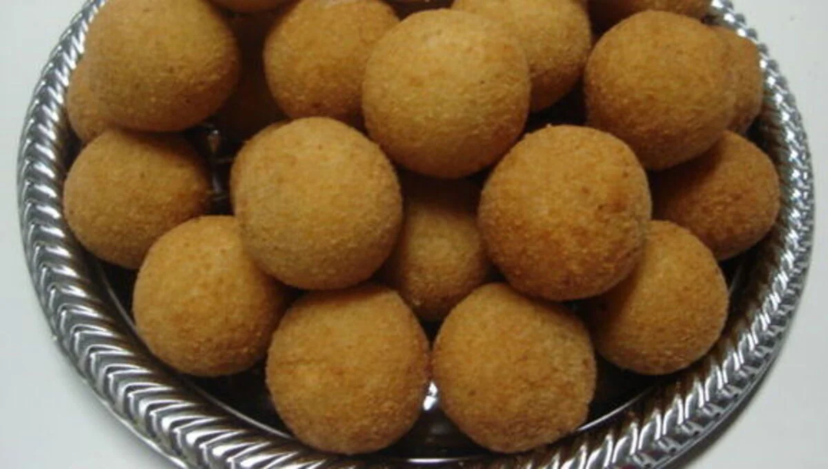 Bolinha de Queijo Frita Sem Trigo