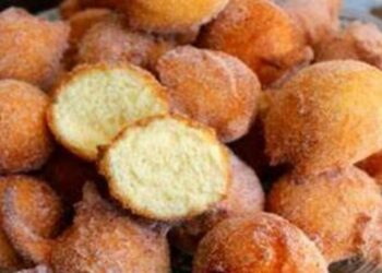 Bolinho Frito de Leite Ninho Sem Liquidificador