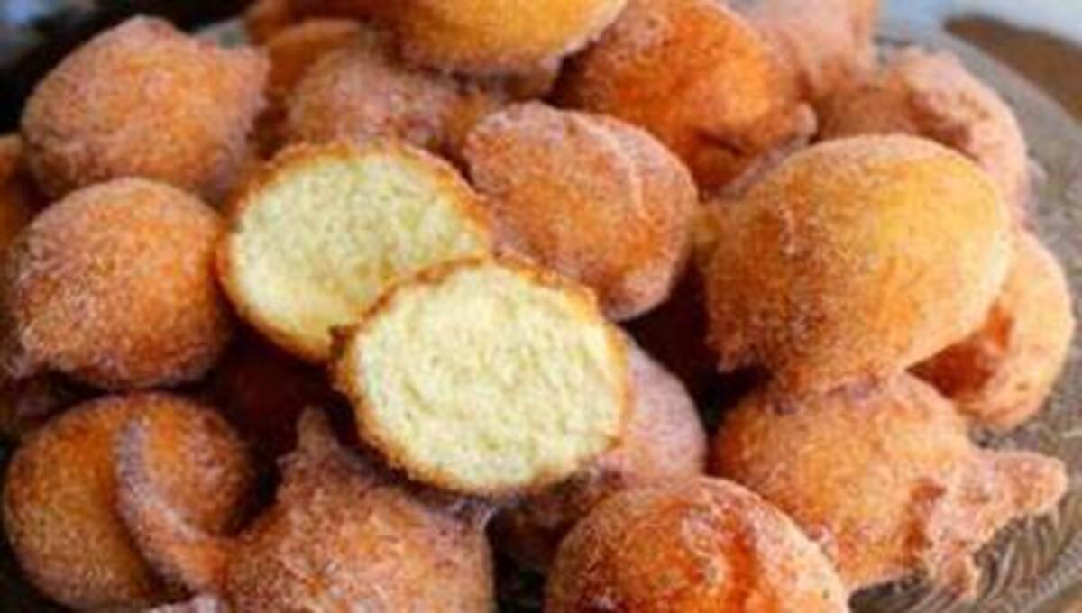 Bolinho Frito de Leite Ninho Sem Liquidificador