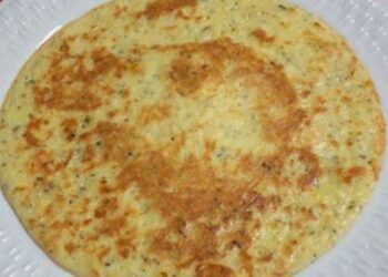 Bolo de Banana com Aveia na Frigideira