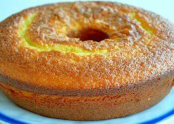 Bolo de Iogurte no Liquidificador