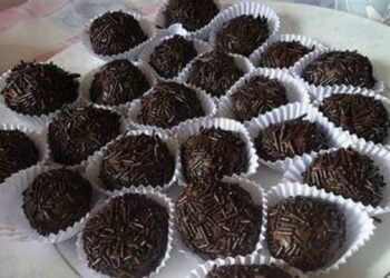 Brigadeiro de Batata Doce com Canela